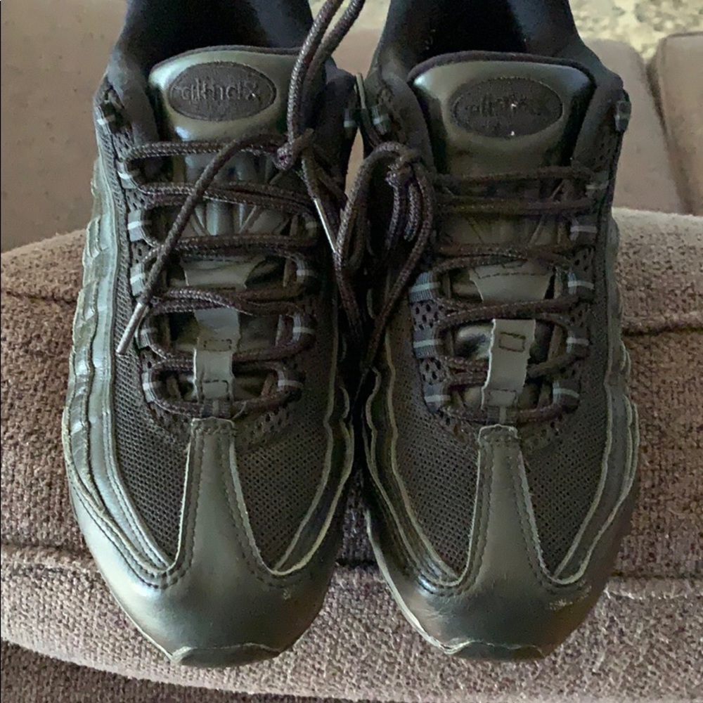 Airmax 95 Nike black full leather
